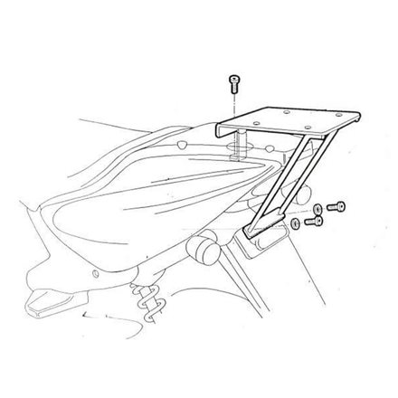 FIJACIONES TOP SHAD YAMAHA AEROX 50 97