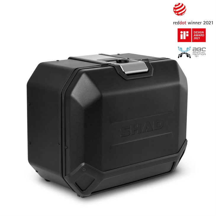 MALETA DERECHA ALUMINO SHAD TERRA BLACK 47L