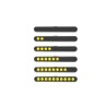 Juego de intermitentes secuenciales LED HIGHSIDER Stripe-Run