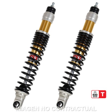 PIAGGIO VESPA GTV IE 4T 4V (M4520) 300 2010-2013 JUEGO AMORTIGUADORES TRASEROS YSS GAS