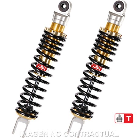 YAMAHA YP MAJESTY DT 125 1998-2000 JUEGO AMORTIGUADORES TRASEROS YSS GAS