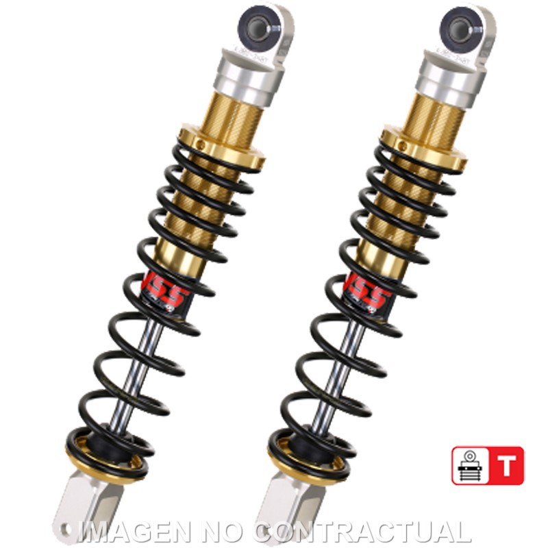 YAMAHA YPRA X MAX ABS 125 2014-2016 JUEGO AMORTIGUADORES TRASEROS YSS GAS YAMAHA YPRA X MAX ABS 125 2014-2016 JUEGO AMORTIGUADORES TRASEROS YSS GAS
