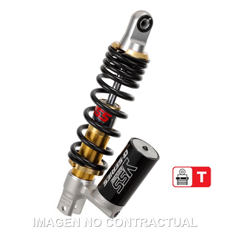 YAMAHA YQ AEROX R EURO2 50 2003-2013 AMORTIGUADOR TRASERO YSS GAS C/ BOTELLA YAMAHA YQ AEROX R EURO2 50 2003-2013 AMORTIGUADOR TRASERO YSS GAS C/ BOTELLA