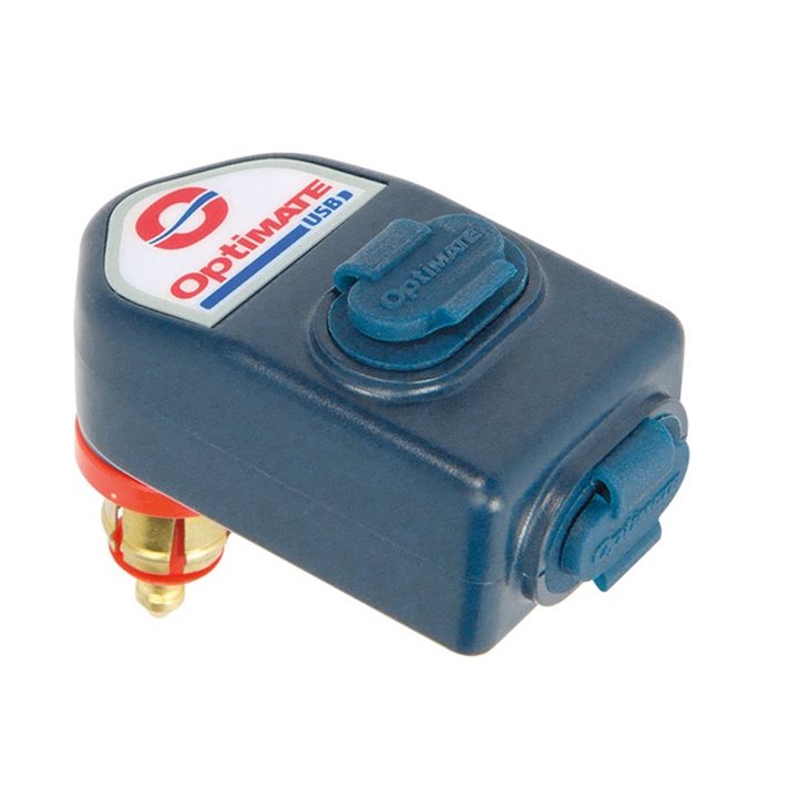 CARGADOR USB OPTIMATE DOBLE 3300 MA O-105