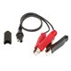 CONECTOR CARGADOR OPTIMATE CON PINZAS O04