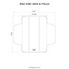 Funda con tapa y soporte QUAD LOCK - iPad mini (6th Gen)