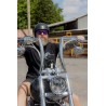 Soporte de smartphone para manillar QUAD LOCK Pro Chrome - Largo para manillares FATBAR / Special CUSTOM