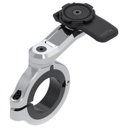 Soporte de smartphone para manillar QUAD LOCK Pro Chrome - Largo para manillares FATBAR / Special CUSTOM