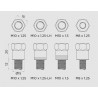 Kit de adaptadores para soporte QUAD LOCK para retrovisor M8/M10