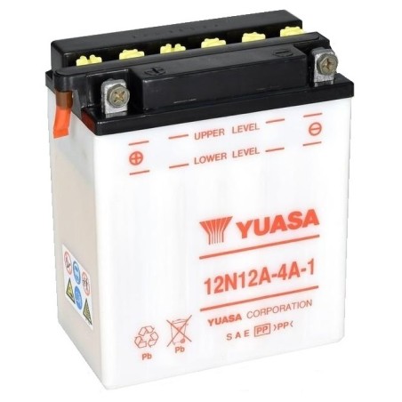 Yamaha FZR (3RG/3RH/3HE) 600 1989-1990 Bateria Combipack Convencional Batería Yuasa