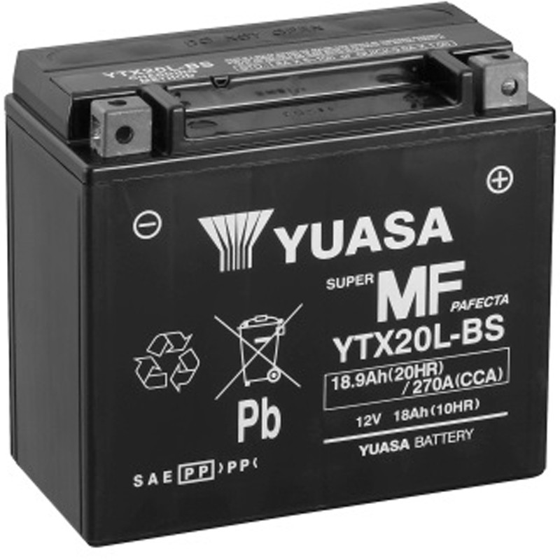 Yamaha YFM Grizzly 4WD 450 2007-2014 Bateria Sin Mantenimiento Batería Yuasa Yamaha YFM Grizzly 4WD 450 2007-2014 Bateria Sin Mantenimiento Batería Yuasa
