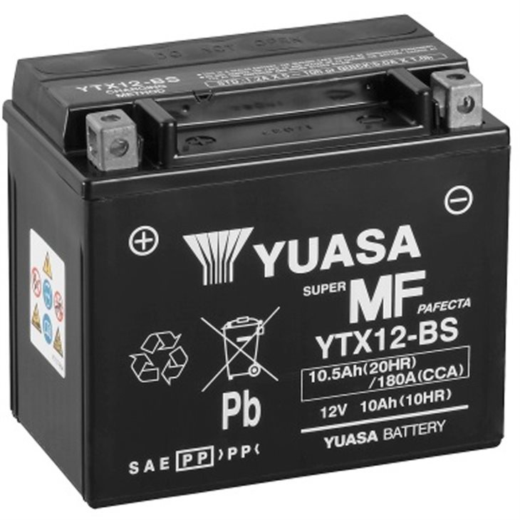 Voge DS Euro4 500 2020-2020 Bateria Sin Mantenimiento Batería Yuasa