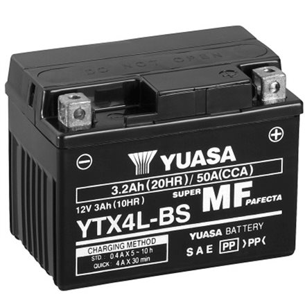 SYM Fiddle 50 1999-2005 Bateria Sin Mantenimiento Batería Yuasa