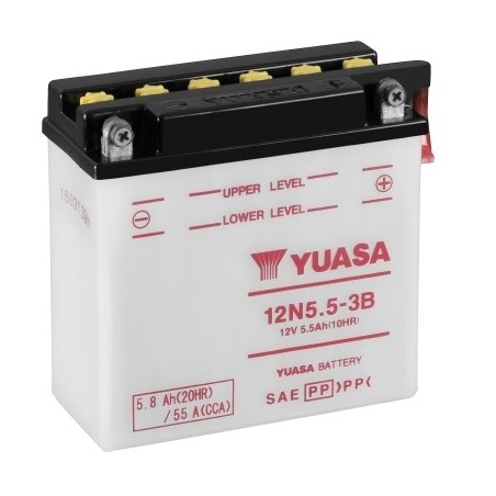 Yamaha YZF R 50TH 125 2012-2012 Bateria Combipack Convencional Batería Yuasa