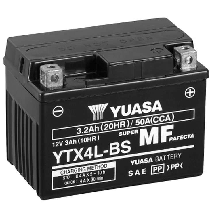 SYM DD E2 2T 50 2003-2013 Bateria Sin Mantenimiento Batería Yuasa