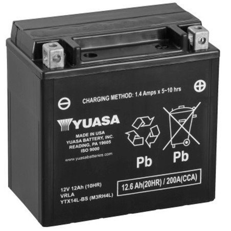 Buell R 1125 2008-2010 Bateria Sin Mantenimiento Batería Yuasa