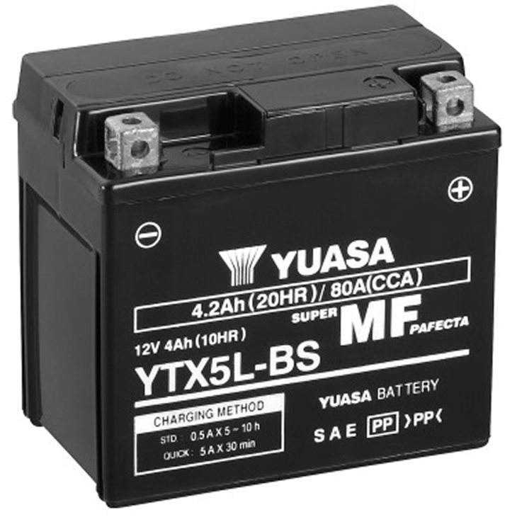 Hyosung EZ M 100 2005-2008 Bateria Sin Mantenimiento Batería Yuasa