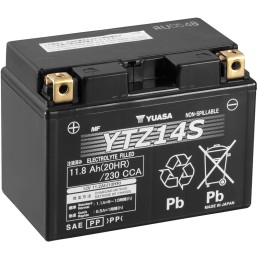 Honda ST Pan European ABS 1300 2003-2013 Bateria Precargada Batería Yuasa