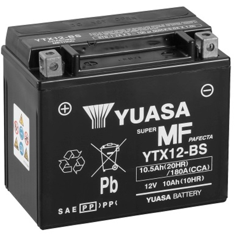 Piaggio Vespa S 4T Euro3 (LEADER M445M) 150 2008-2012 Bateria Sin Mantenimiento Batería Yuasa Piaggio Vespa S 4T Euro3 (LEADER M445M) 150 2008-2012 Bateria Sin Mantenimiento Batería Yuasa