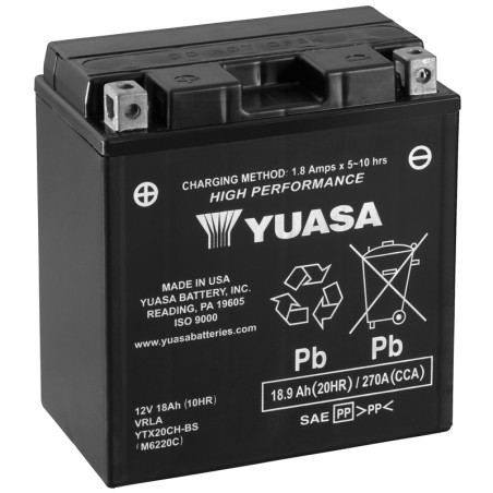 Honda XLV Varadero ABS 1000 2004-2010 Bateria High Performance Batería Yuasa