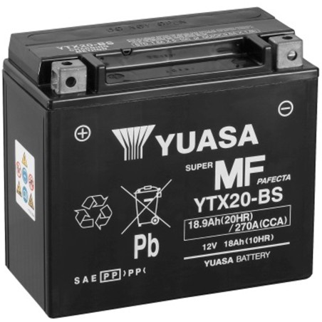 BMW R RT 1200 2005-2013 Bateria Sin Mantenimiento Batería Yuasa