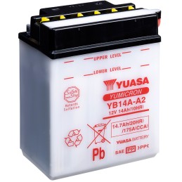 Yamaha YFM FW Kodiak 4X4 400 1993-1995 Bateria Combipack Convencional Batería Yuasa