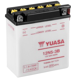 Yamaha TDR 125 1989-1993 Bateria Combipack Convencional Batería Yuasa