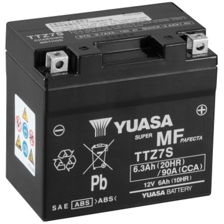Yamaha YFM R Raptor 125 2011-2013 Bateria Sin Mantenimiento Batería Yuasa