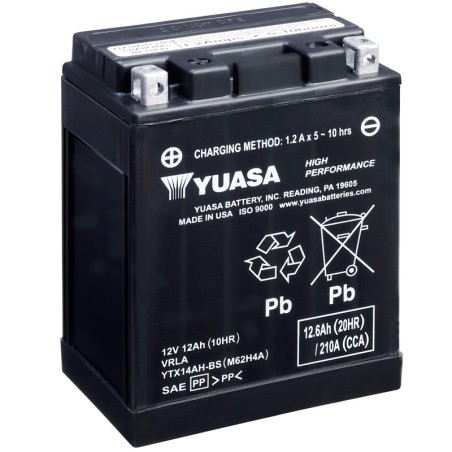 Yamaha YFP TerraPro 350 1988-1988 Bateria High Performance Batería Yuasa