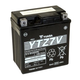 Yamaha RayZR Euro5 125 2024-2024 Bateria Precargada Batería Yuasa
