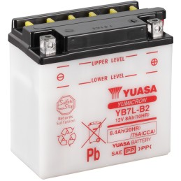 Yamaha XQ Maxster 125 2001-2002 Bateria Convencional Batería Yuasa