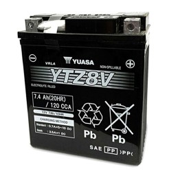 Honda NSS Forza Euro4 125 2017-2019 Bateria Precargada Batería Yuasa