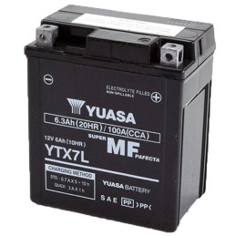 Yamaha YBR 4T 125 2007-2016 Bateria WC Precargada Batería Yuasa