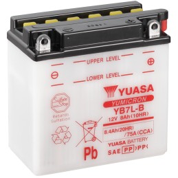 Yamaha SR 125 1992-2003 Bateria Combipack Convencional Batería Yuasa