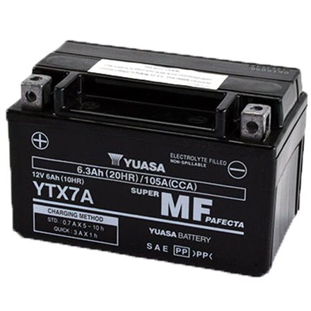 SYM X Pro 125 2013-2015 Bateria WC Precargada Batería Yuasa