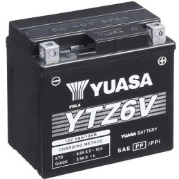 Yamaha XC D'elight 115 2014-2014 Bateria Sin Mantenimiento Batería Yuasa