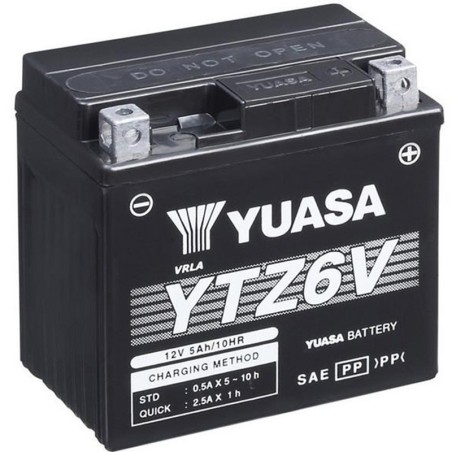 Yamaha XC D'elight 115 2014-2014 Bateria Sin Mantenimiento Batería Yuasa