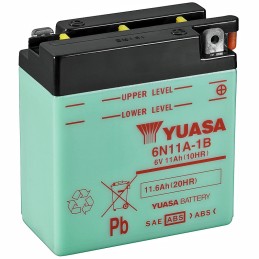 Triumph T90 350 1962-1968 Bateria Convencional Batería Yuasa