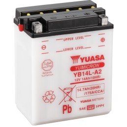 Yamaha XZ R Vision 550 1982-1983 Bateria Combipack Convencional Batería Yuasa