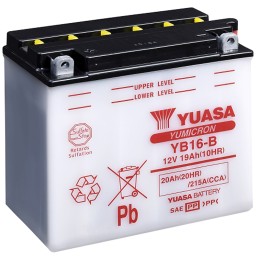 Harley Davidson FXB Sturgis 1340 1980-1982 Bateria Combipack Convencional Batería Yuasa