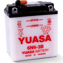 Honda SL Moto Sport 125 1971-1973 Bateria Convencional Batería Yuasa