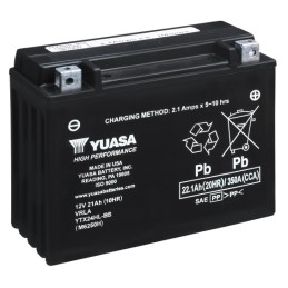 Harley Davidson FLTC Tour Glide Classic 1340 1980-1992 Bateria High Performance Batería Yuasa