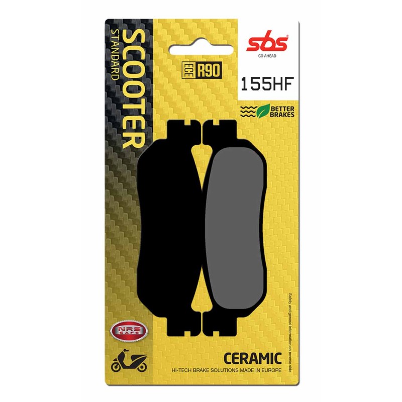 YAMAHA YPR X MAX ABS (SG222/SG252/SG262) 250 (2011-2016) TRASERA PASTILLAS FRENO SBS