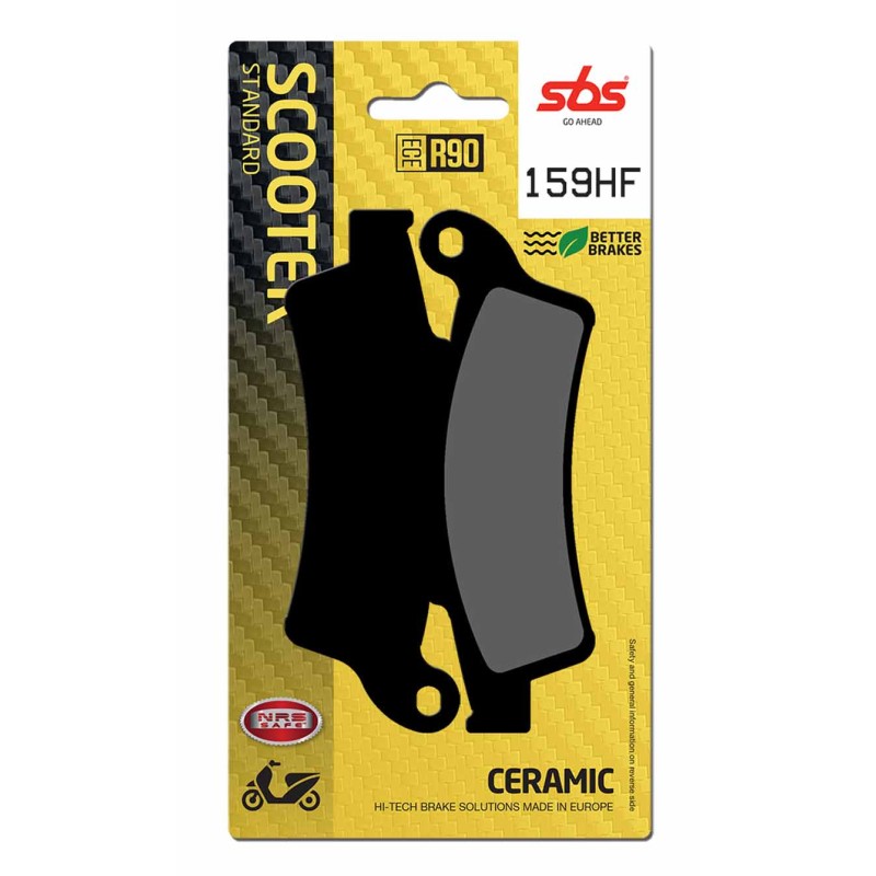 APRILIA ATLANTIC / ARRECIFE 300 (2010-2014) DELANTERA PASTILLAS FRENO SBS APRILIA ATLANTIC / ARRECIFE 300 (2010-2014) DELANTERA PASTILLAS FRENO SBS