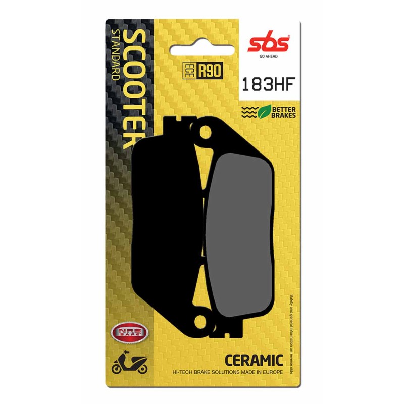 KAWASAKI J / J ABS 300 (2014-2015) DELANTERA PASTILLAS FRENO SBS KAWASAKI J / J ABS 300 (2014-2015) DELANTERA PASTILLAS FRENO SBS