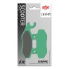 BENELLI CAFFE NERO 150 (2008-2012) DELANTERA/IZQUIERDA Y TRASERA PASTILLAS FRENO SBS
