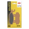 BENELLI CAFFE NERO 150 (2008-2012) DELANTERA/IZQUIERDA Y TRASERA PASTILLAS FRENO SBS