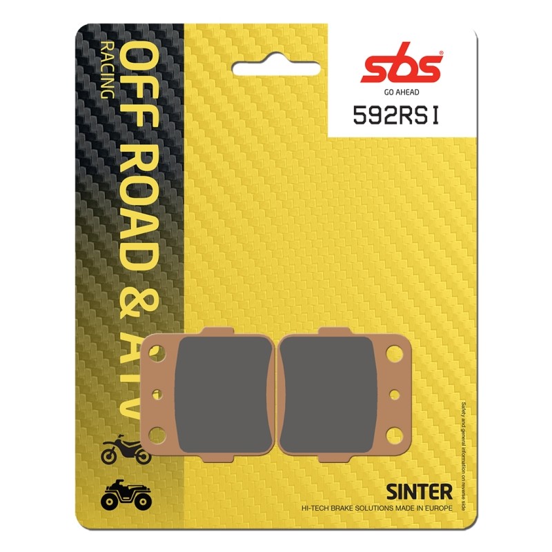HONDA ATC M 200 (1983-1985) DELANTERA PASTILLAS FRENO SBS HONDA ATC M 200 (1983-1985) DELANTERA PASTILLAS FRENO SBS
