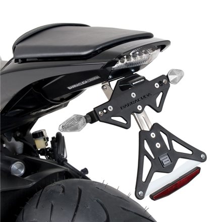 HONDA CBR 1000RR FIREBLADE 2008-2010 PORTAMATRICULAS CON PASO RUEDA