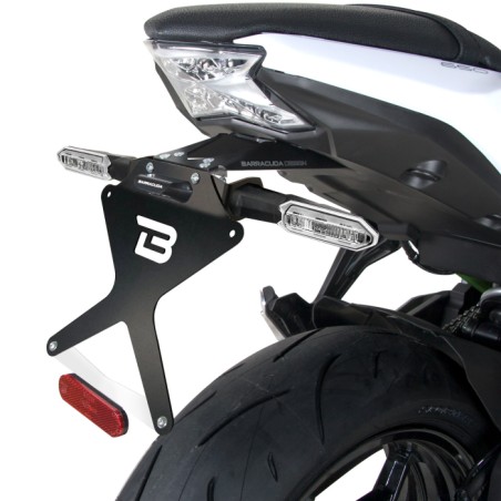 KAWASAKI NINJA 650 2017-2022 PORTAMATRICULAS ESPECIFICO PARA INTERMITENTES ORIGINALES